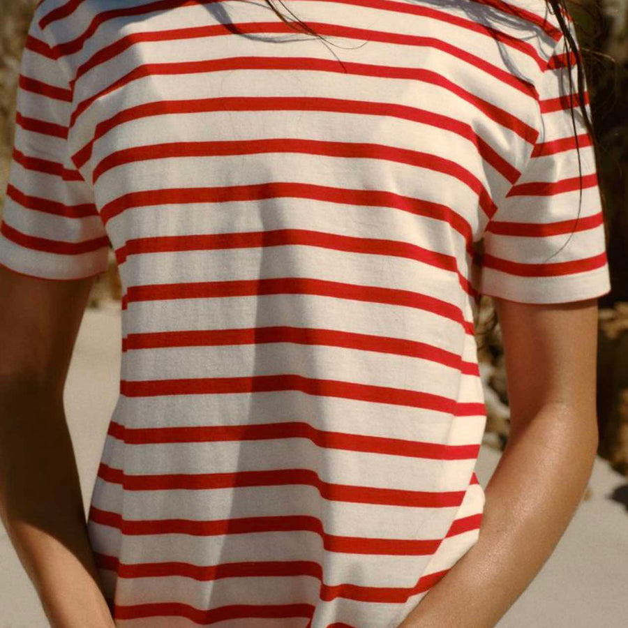 Zara Red Stripe Shirt Size Small