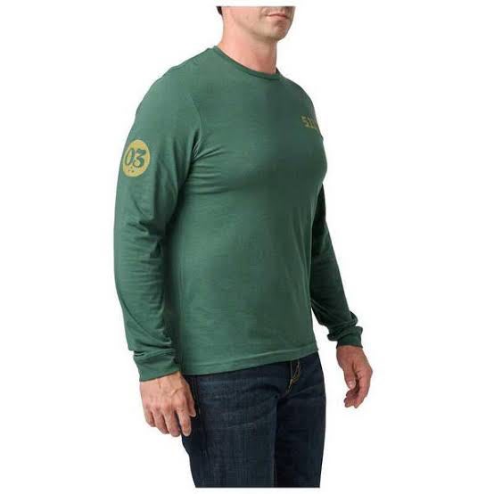 511 Long Sleeves Trekking Green Size Small