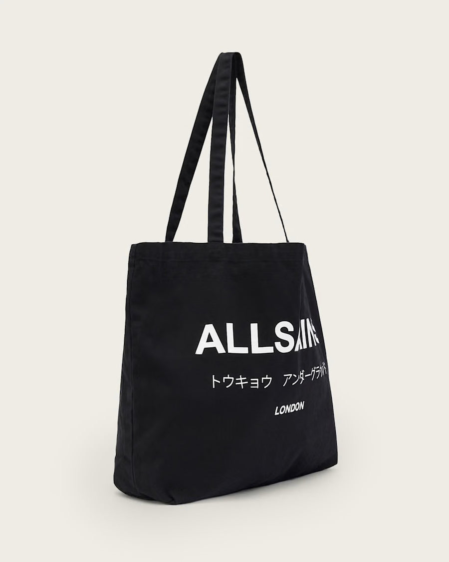 All Saints Underground Tote Bag  Black