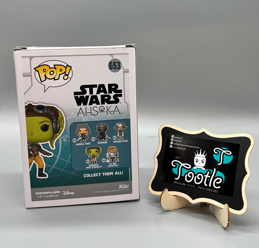 General Hera Syndulla Star Wars Ahsoka 653 Funko Pop Tootle Ph