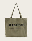 All Saints Underground Tote Bag Nori Green