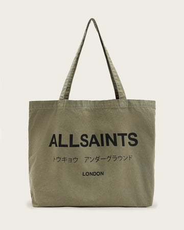 All Saints Underground Tote Bag Nori Green