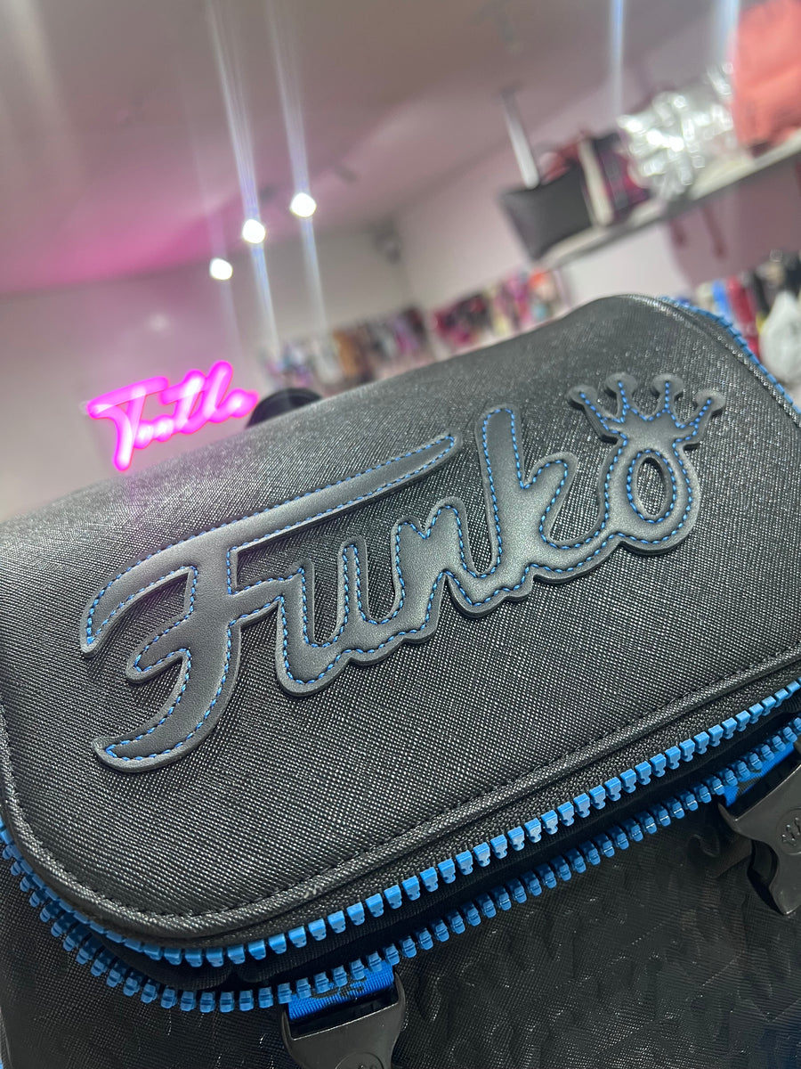 Funko Logo flap Backpack Metal Buckle Lock