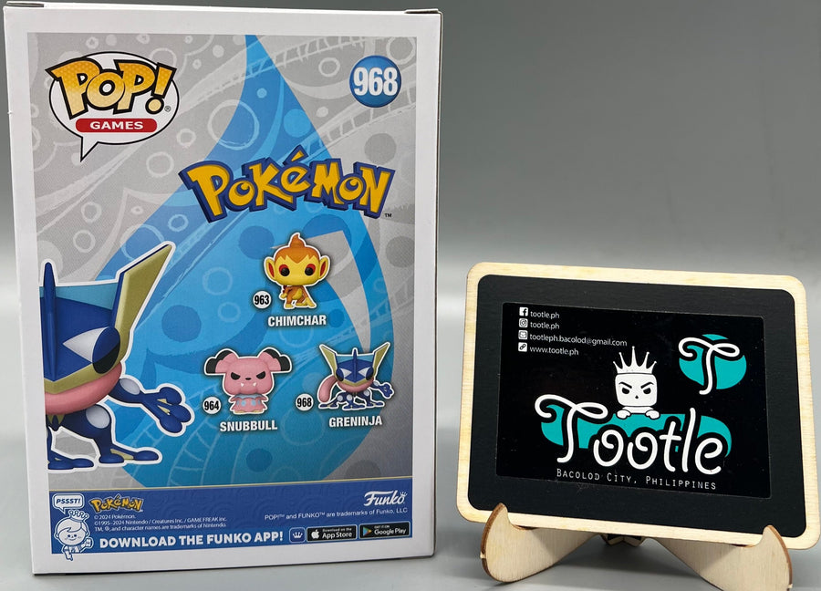 GRENINJA 968 Pokemon Funko Pop Games Tootle Ph