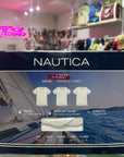 Nautica Crew Neck White 3 Pack