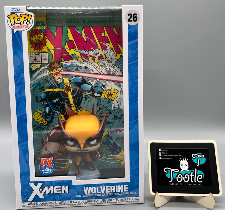 WOLVERINE 26 PX Previews Exclusive X-Men #1 Funko Pop Comic Covers Tootle Ph