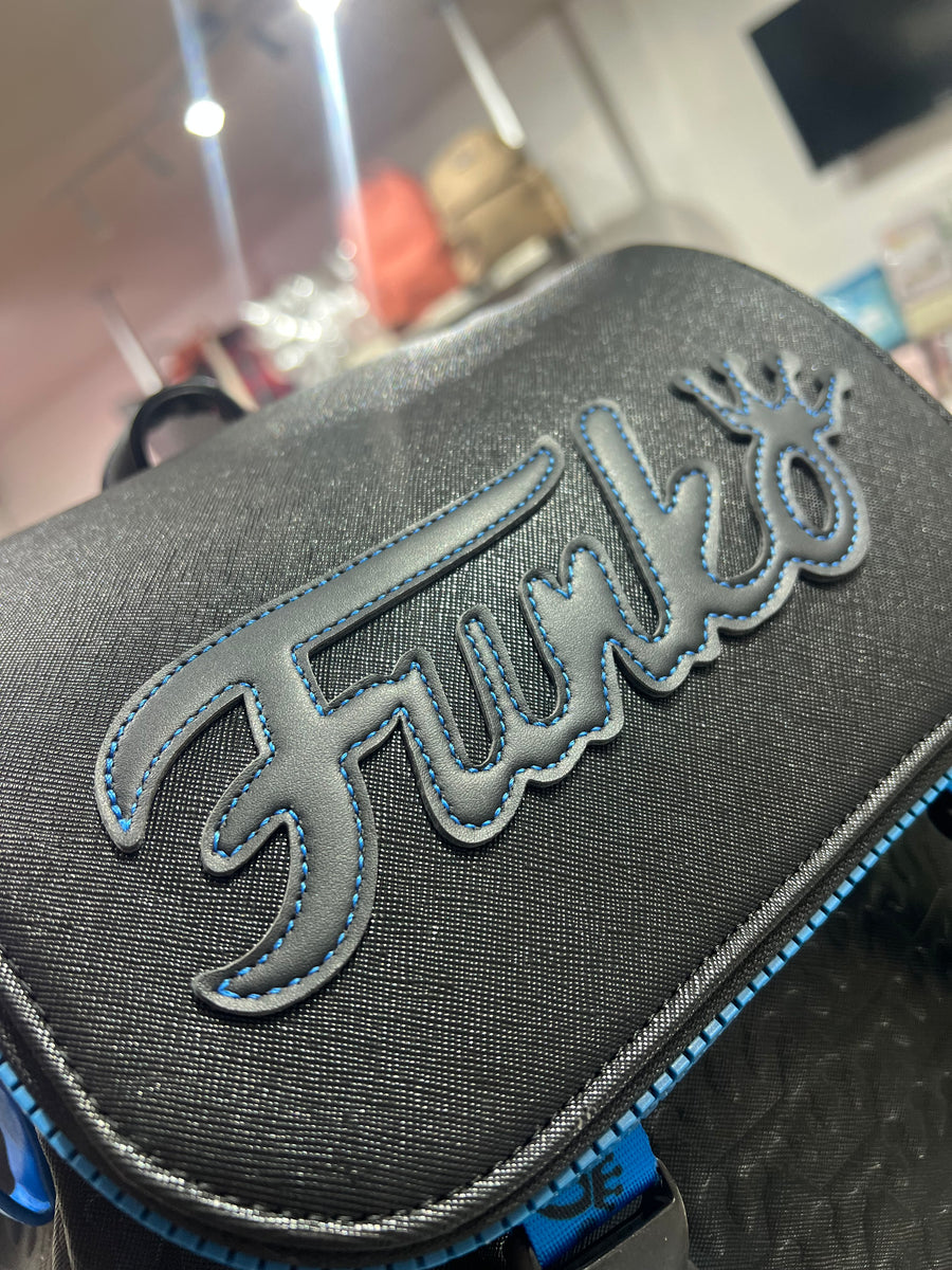 Funko Logo flap Backpack Metal Buckle Lock