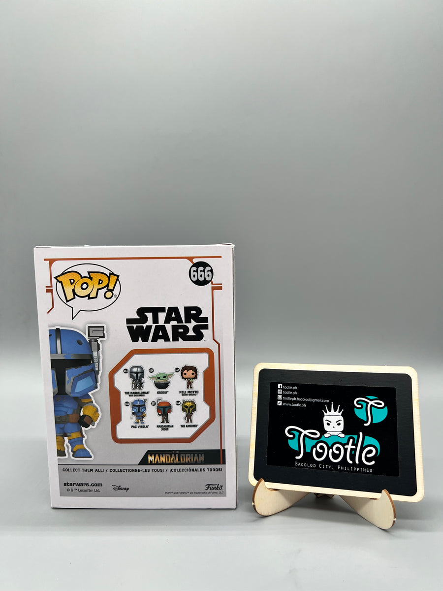 PAZ VIZSLA 666 Star Wars The Mandalorian Funko Pop Tootle ph