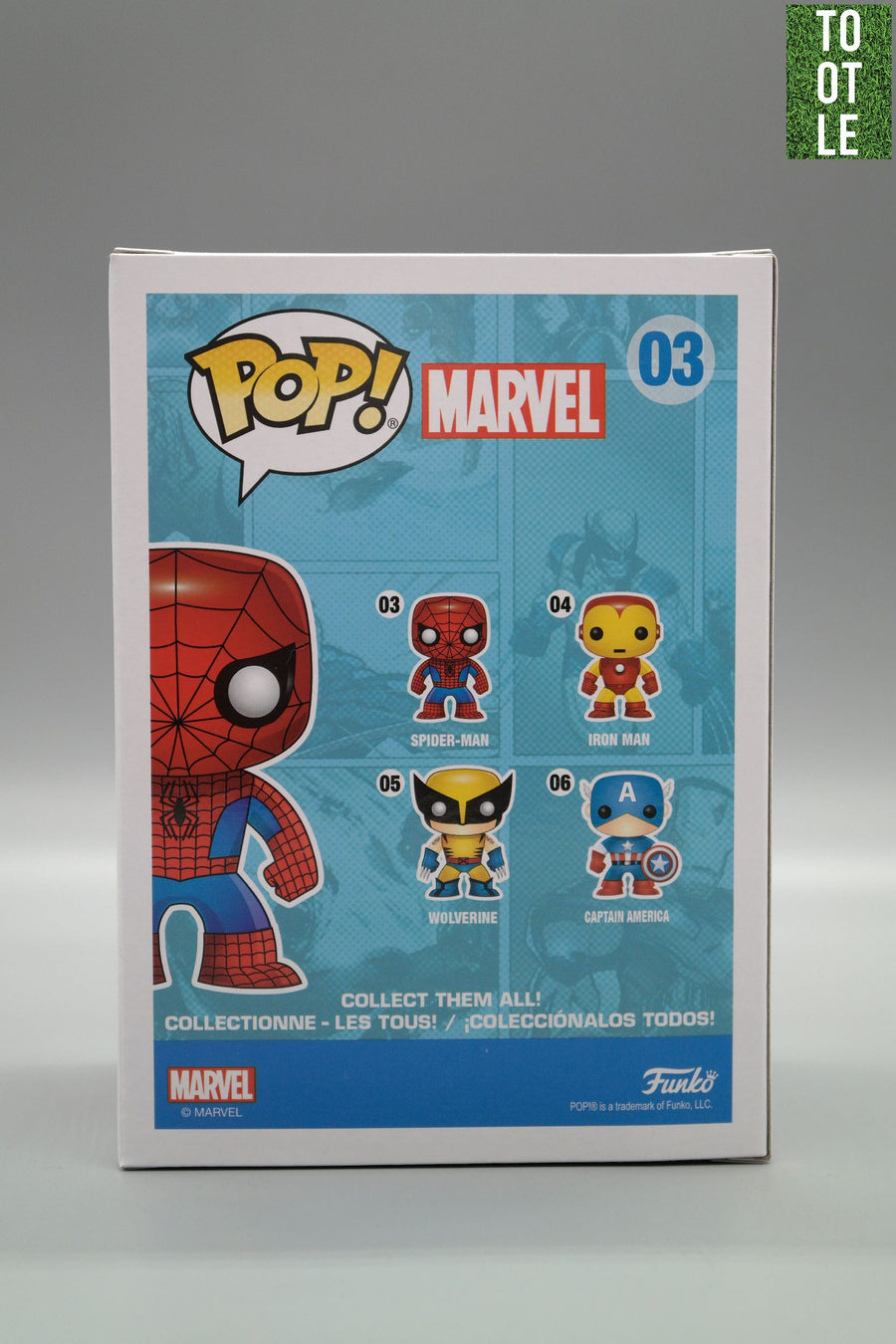 SPIDER-MAN (Marvel Universe) 03 Marvel Funko Pop Tootle ph