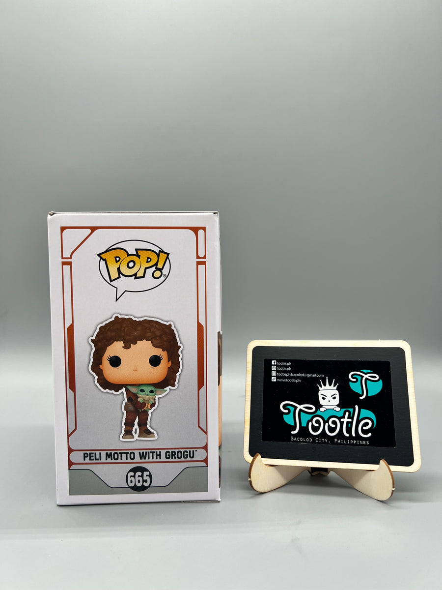 PELI MOTTO with GROGU 665 Star Wars The Mandalorian Funko Pop Tootle Ph