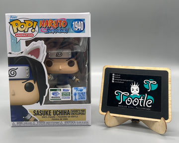 Sasuke Uchicha Sasuke's Paw Encyclopedia  Naruto Shippuden 1940 Limited 2025 WonderCon Funko Limited Edition Funko Pop Tootle Ph
