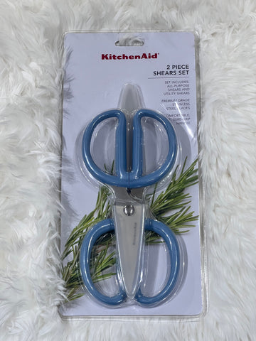 Kitchen Aid 2 Pcs Shear Set Blue