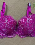 Victoria's Secret  Lace Bra  Magenta 32D