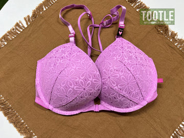 Victoria's Secret  Lace Bra  Purple 32DD