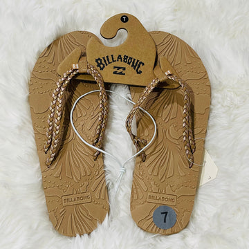Billabong Brown Flip Flop Size 7
