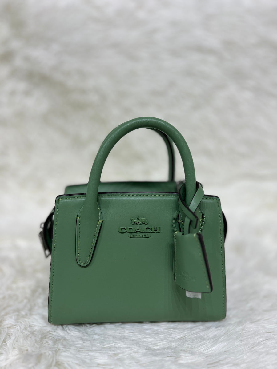 Coach Andrea Mini Carryall in  Green