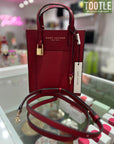 MARC JACOBS HAND BAG SAVVY RED HAND BAG