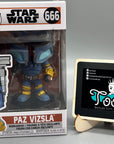 PAZ VIZSLA 666 Star Wars The Mandalorian Funko Pop Tootle ph