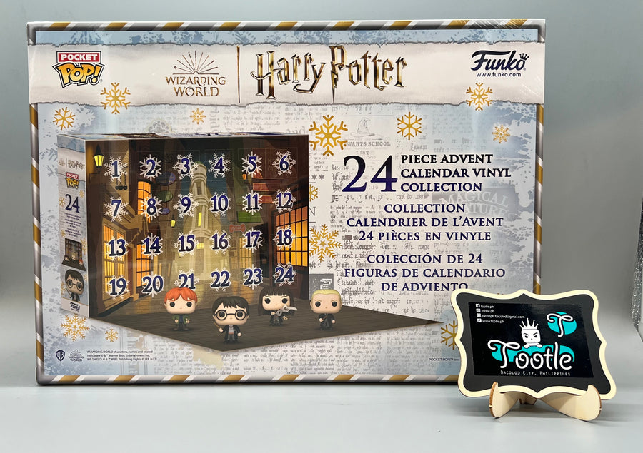 HARRY POTTER Funko Advent Calendar Wizarding World 24 Pieces Funko Pocket Pop Tootle ph