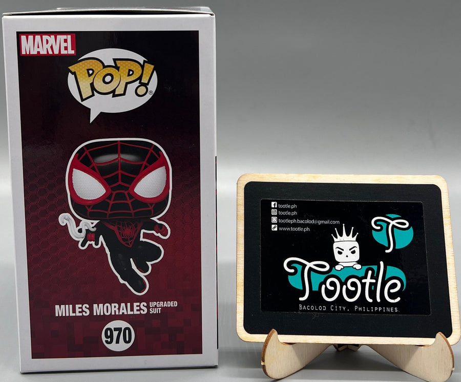 MILES MORALES ( Upgraded Suit) 970 Marvel Game Verse  Spider Man 2 Funko Pop Tootle Ph