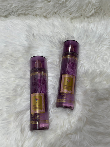 Bath and Bodyworks Bahamas Passion Fruit & Banana Flower Fine Fragrance Mist 236 ml