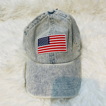 USA Denim Cap