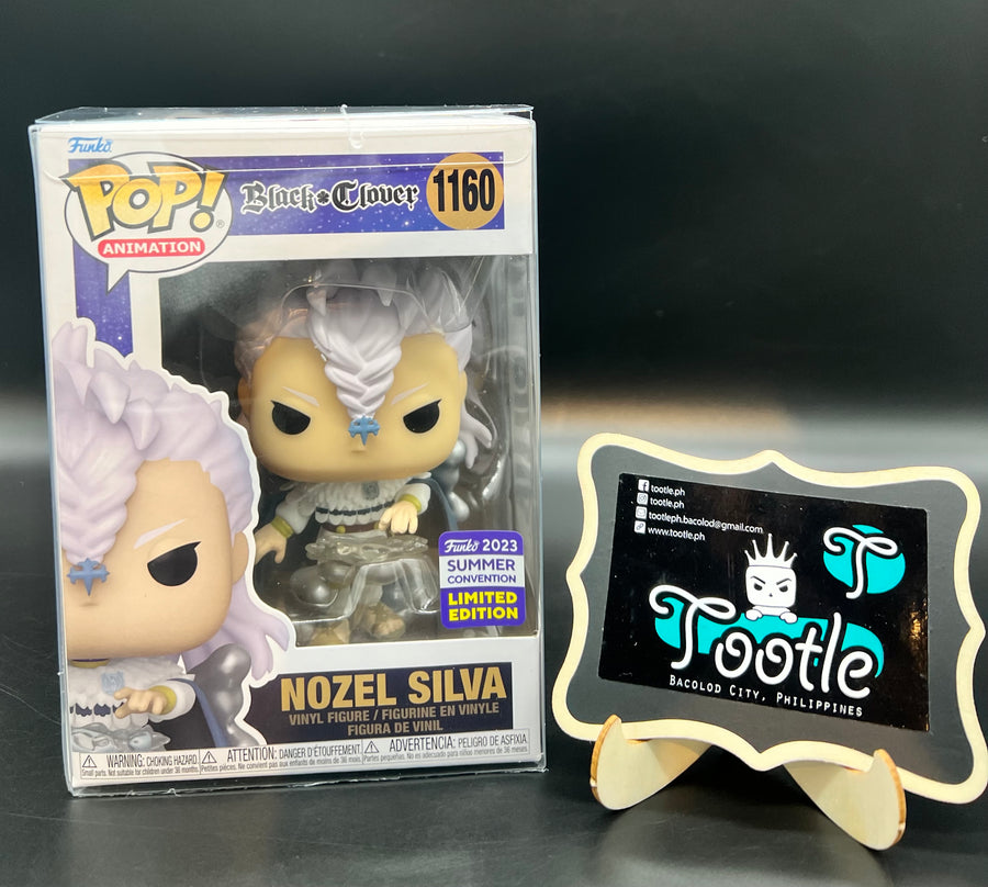 NOZEL SILVA 1160 Funko 2023 Summer Convention LE Black Clover Funko Pop Animation Tootle ph