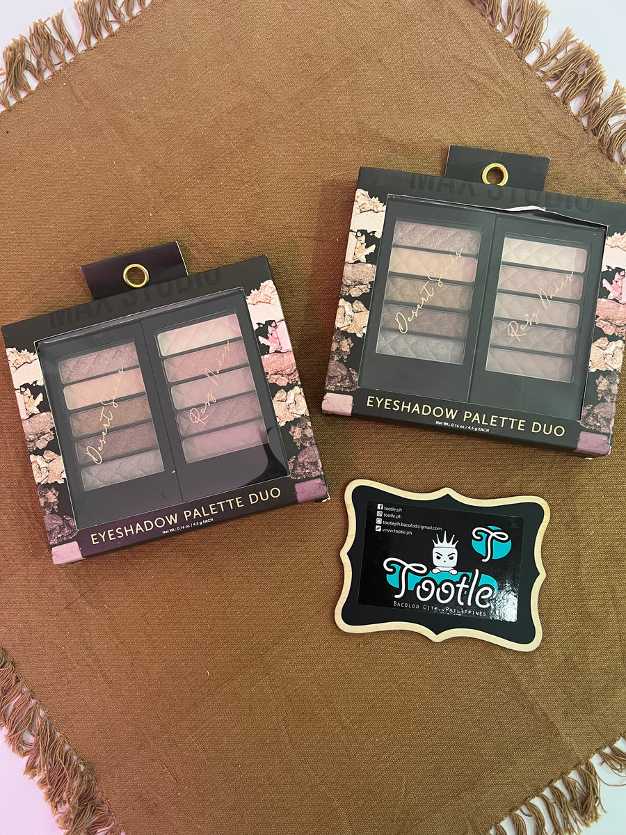 Max Studio Eyeshadow Palette Dessert Sand & Rosy Nudes