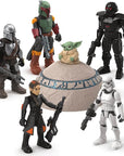 STAR WARS The Mandalorian MISSION FLEET 2.5-Inch Scale Action Figure Set with 6 Figures & 8 Accessories
