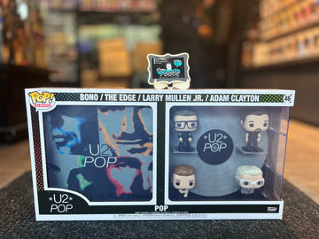 U2 POP ALBUM 46 Bono / The Edge / Larry Mullen Jr. / Adam Clayton  Funko Pop Rocks Tootle ph