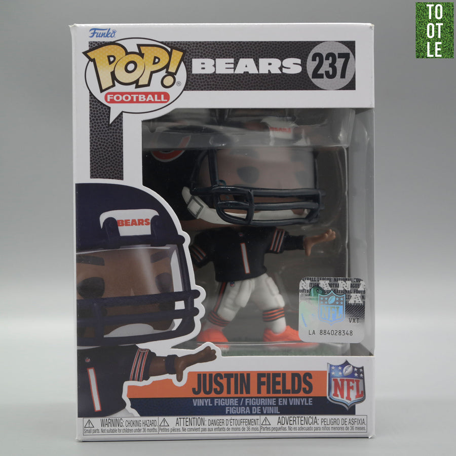 JUSTIN FIELDS 237 NFL BEARS Funko Pop Football Tootle ph
