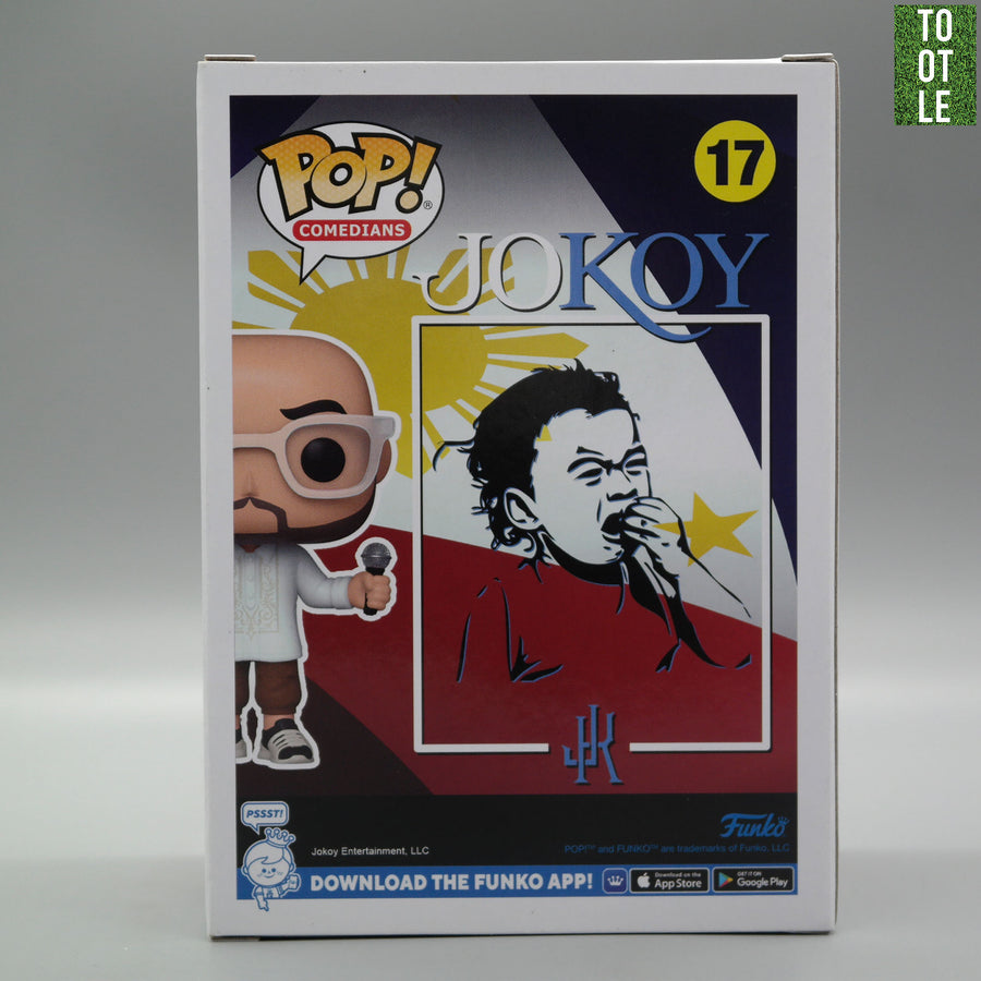JOKOY 17 (Autographed) Jo Koy in Philippine Barong JK Exclusive Funko Pop Comedians Tootle ph