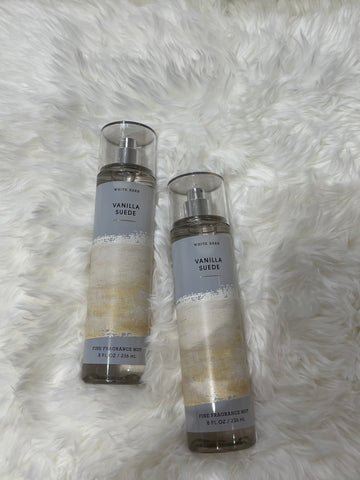 Bath and Bodyworks Vanilla Suede Fine Fragrance Mist 236 ml