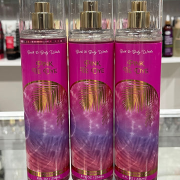 Bath & Bodyworks Pink Tie Dye Fragrance Mist 236ml