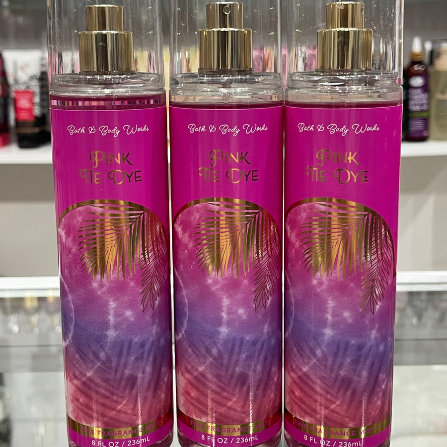 Bath & Bodyworks Pink Tie Dye Fragrance Mist 236ml