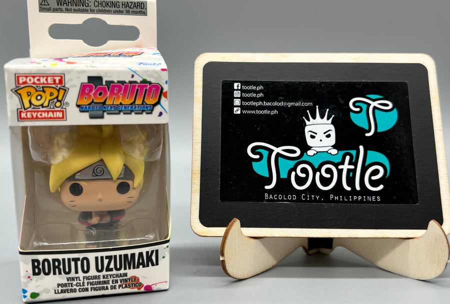 BORUTO UZUMAKI Pop! Keychain Boruto Naruto Next Generations Funko Pocket Pop Tootle ph