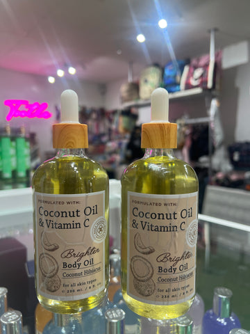 Rhea Modern Coconut Oil & Vitamin C Brighter Body Oil 236ml