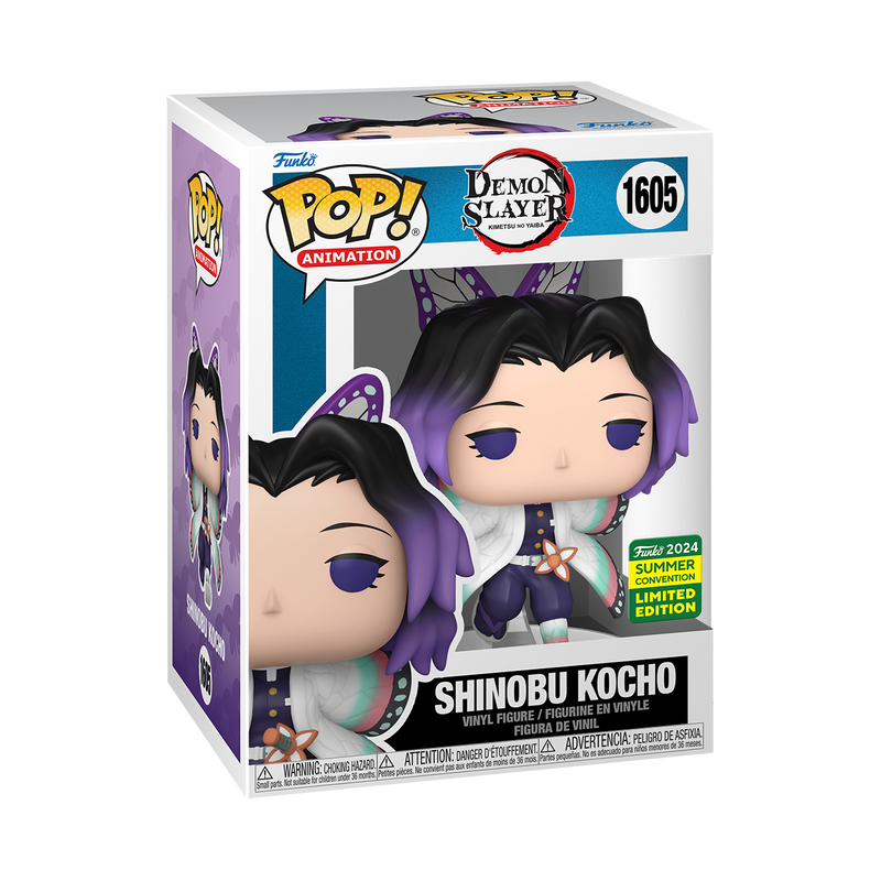 SHINOBU KOCHO 1605 2024 Summer Convention LE Demon Slayer Funko Pop Animation Tootle ph