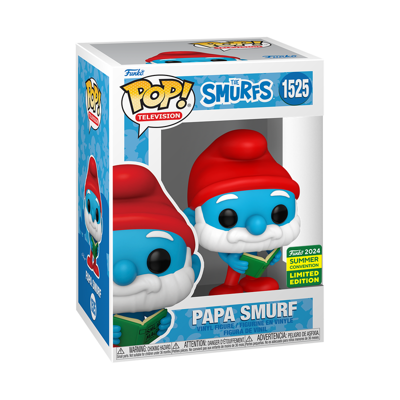 Papa Smurk with Magic Book