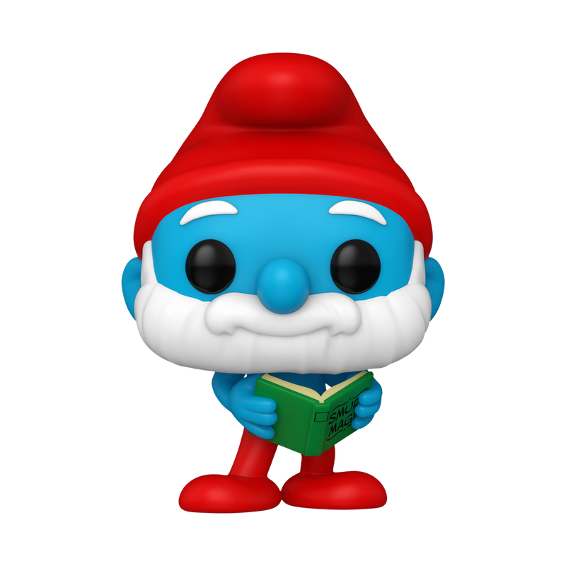 Papa Smurk with Magic Book