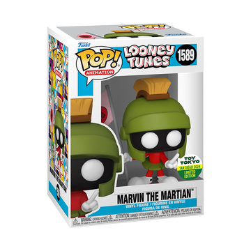 Looney Tunes Marvin The Martian with Martian Flag