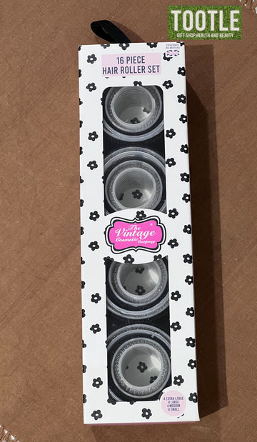 The Vintage Cosmetics 16 pcs Hair Rollers Set
