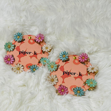 Piper K Hair Clip Flowers