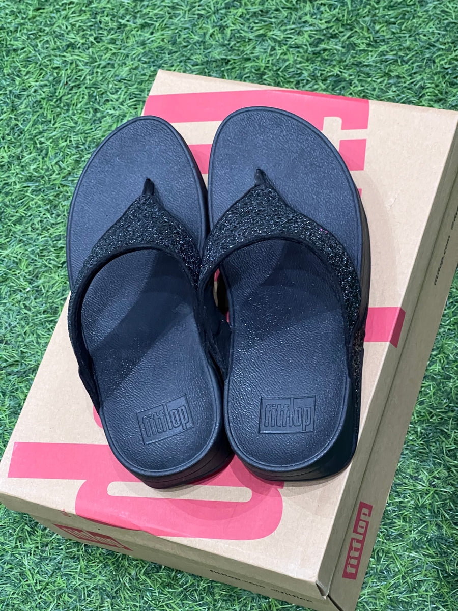 Fitflop Women Lulu Glitters Black