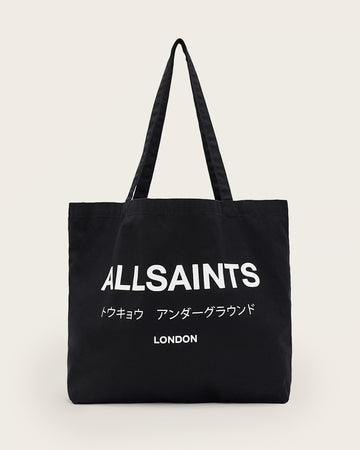All Saints Underground Tote Bag  Black