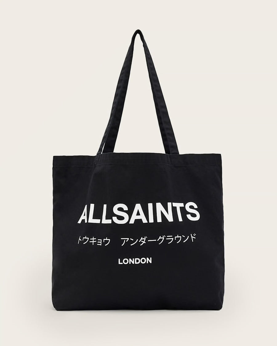 All Saints Underground Tote Bag  Black