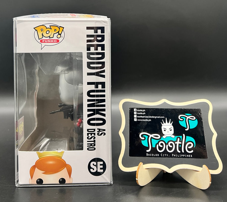 Freddy Funko as DESTRO BLACKLIGHT 2022 (4,000 pcs Limited Edition)