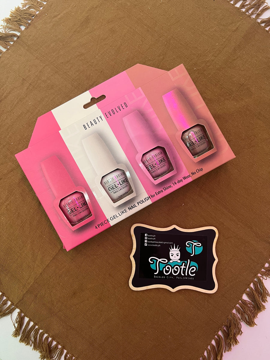 Beauty Evolved Nail Polish 4 pcs Gel Polish