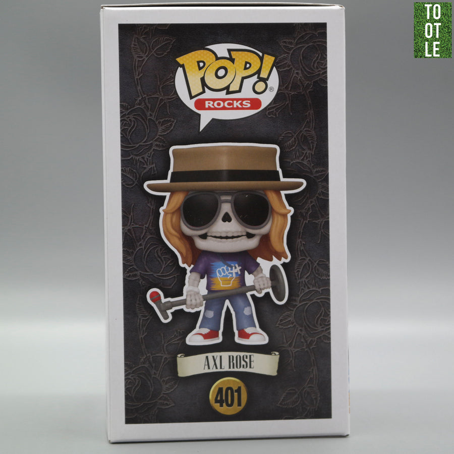 AXL ROSE Ghostface 401 Funko Exclusive GUNS N' ROSES Funko Pop Rocks Tootle Ph