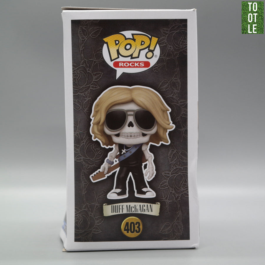 DUFF McKAGAN Ghostface 403 Funko Exclusive GUNS N' ROSES Funko Pop Rocks Tootle Ph